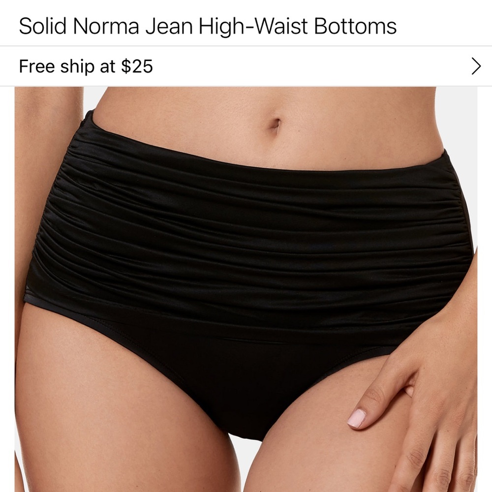 Miraclesuit Norma Jean rouched front bottom - 12